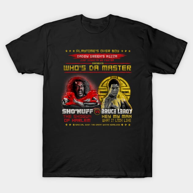 WHO DA MASTER BATTLE RETRO T-Shirt by ownerkian